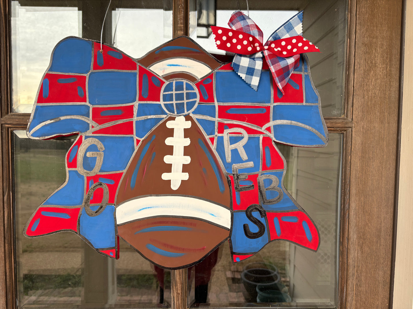 Ole Miss Football Door Hanger