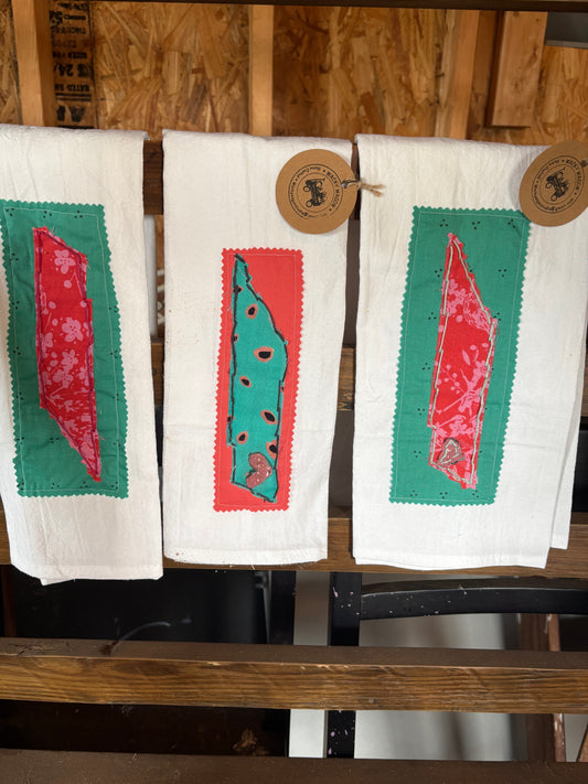 TN State Appliqué Tea Towel