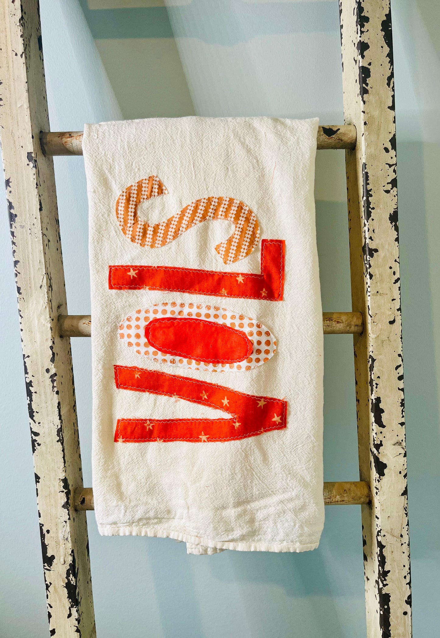 VOLS Appliqué Tea Towel